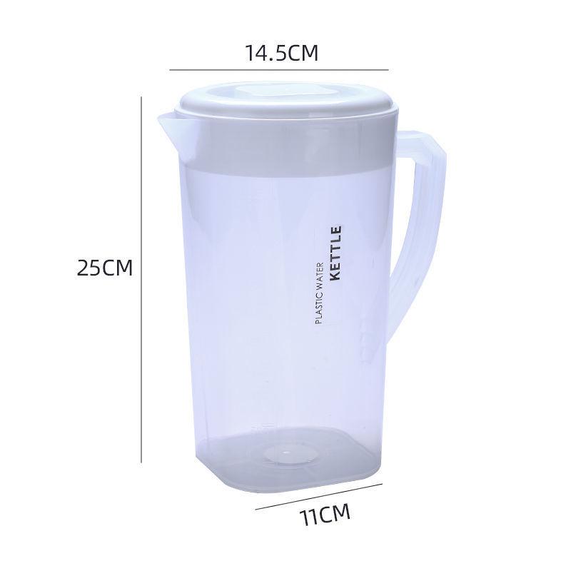 Korean Cold Water Bottle Large Capacity Household Set Heat-resistant Water Cup Household Thickened Drop Resistant Cold Water Bottle Plastic Cup