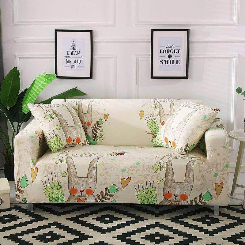 Elastic Sofa Cover for Living Room Spandex Sofa Slipcovers Tight Wrap All-inclusive Couch Cover