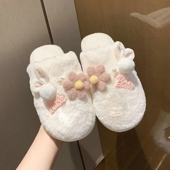 Cotton Slippers Spring and Autumn Winter Slippers Home Indoor Home Cotton Slippers Super Thick Slippers Home Indoor Winter