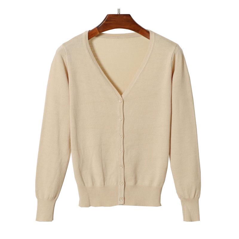 Large size women's knit cardigan coat female loose long sleeve plus fertilizer increase sweater