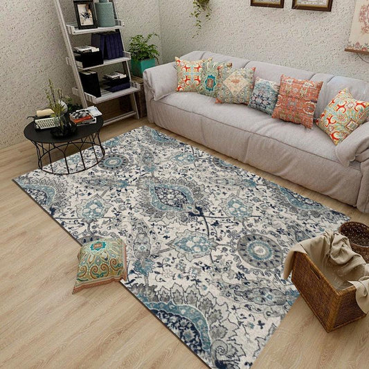 European Style Carpet Modern Minimalist Sofa Living Room Coffee Table Tatami Blanket Bedroom Bedside Full Room Wash