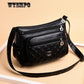 Brand One-shoulder Messenger Bag Trend Bag Fashion Wild Women Bag Multi-layer Soft Leather