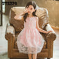 Formal Dress Infant Baby Baby Girl Kids Princess Party Tutu Bow Floral Petal Lace Tulle