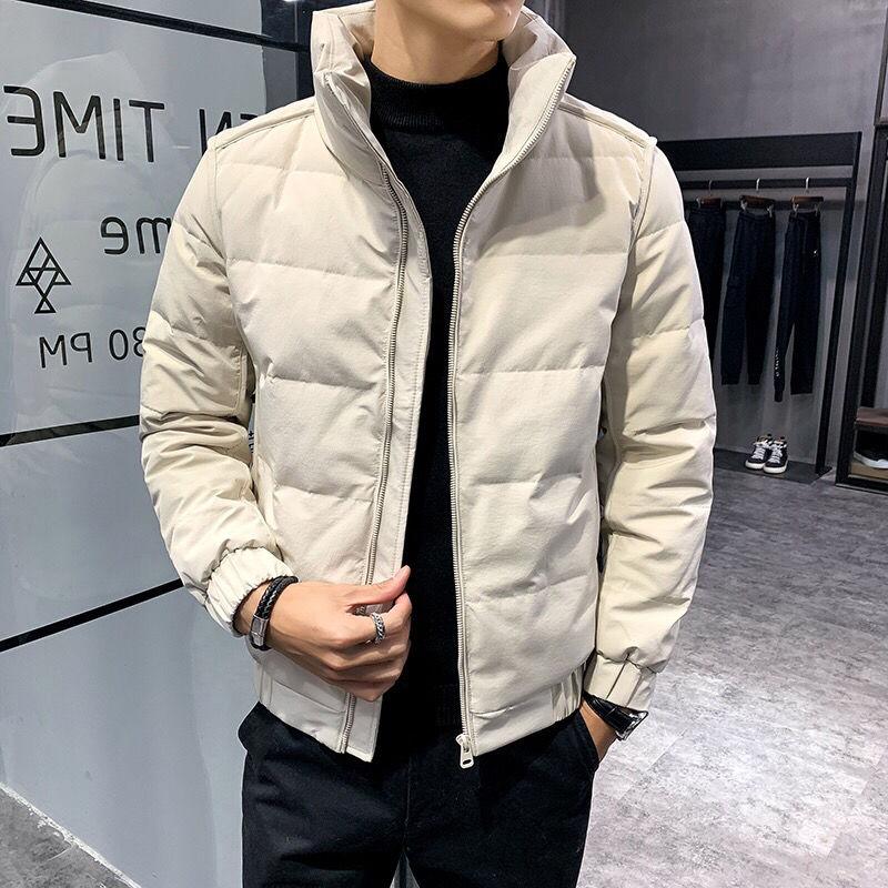 Winter Men's Down Jacket Men's Short Stand Collar Down Jacket Young Students Korean Version of The Trend Down Jacket Men's Clothing