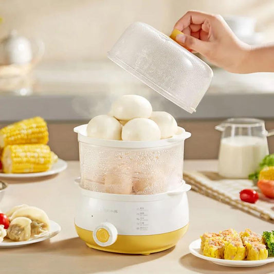 Egg Steamer Automatic Power-off Egg Steamer Egg Cooker Timing Household Multifunctional Low-power Breakfast Machine