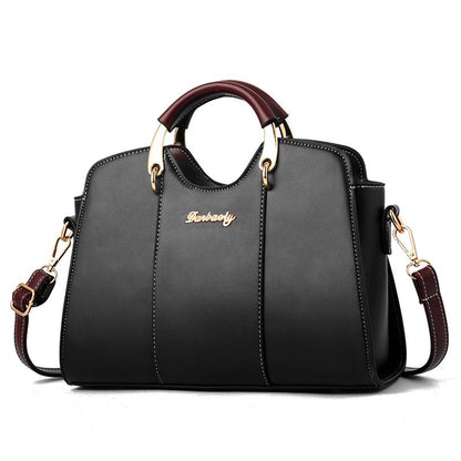 Female Bag  Leather Fashionable Shoulder Hand Female Bag Euramerican Style Atmosphere Lady Bag