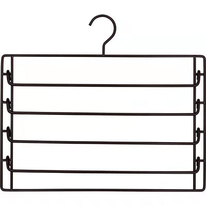 Multi-layer Trousers Rack Trousers Clip Multifunctional Hanger Storage Artifact Hanger Wardrobe Storage Rack Seamless Pants Rack Trousers Hanging