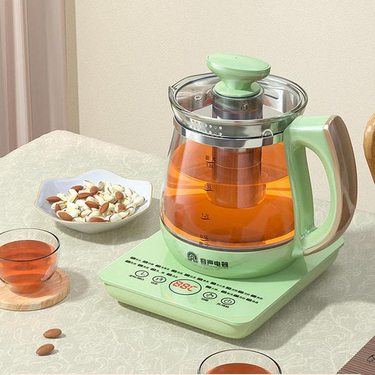 Multifunctional Automatic Office Flower Tea Maker Household Small Electric Kettle Heat Preservation and Health Glass Teapot