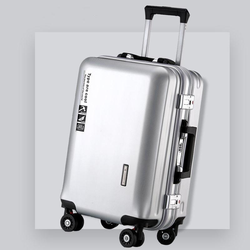 20 inch Suitcase Trolley Case Universal Wheel Men and Women Boarding Case Sliding and Rolling Travel Code Luggage Trunk