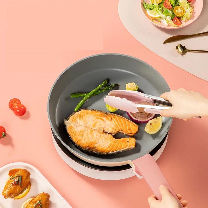 Frying Pan Wok Non-stick Pan Household Pancake Pan Cooking Pan Hand-held Pancake Frying Pan Kitchenware