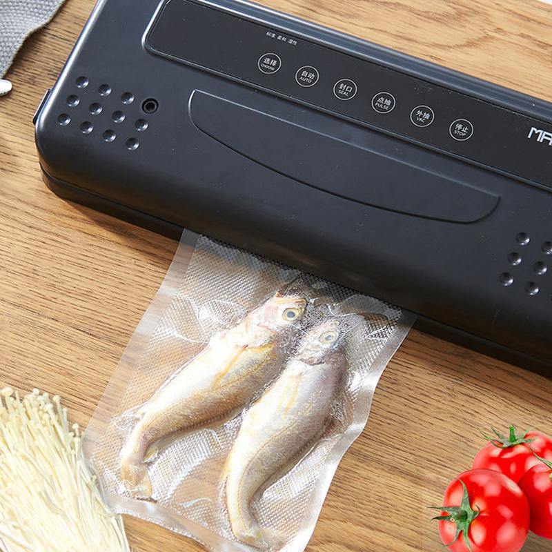 ( Include 10Pcs Bags Free)Food Vacuum Sealer 220V/110V Automatic Commercial Household Food Vacuum Sealer Packaging Machine