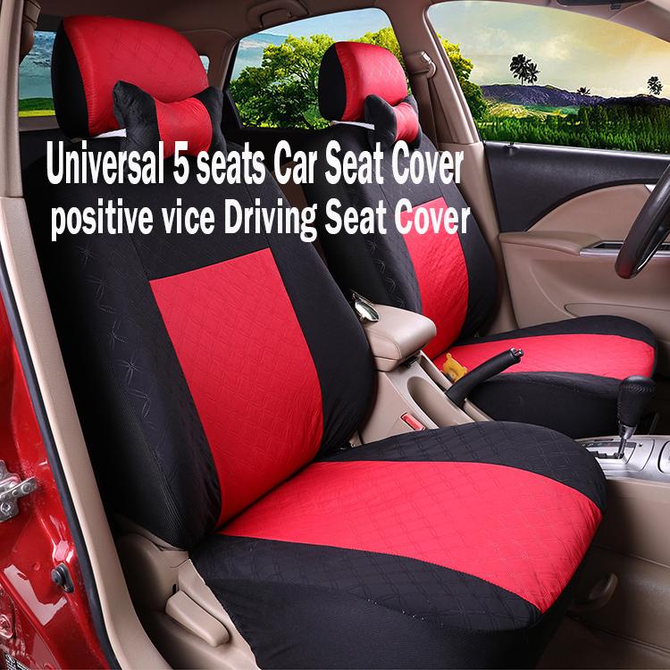 Seat Cover Universal Auto Seat Cushion 5 seats Universal car seat cover Waterproof 2 pcs set Car