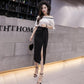 Half-length Skirt Mid-length Hip Skirt Female Summer High-waist Spring Long Skirt One-step Skirt Sexy Slim Hip-length Skirt