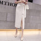 Half-length Skirt Mid-length Hip Skirt Female Summer High-waist Spring Long Skirt One-step Skirt Sexy Slim Hip-length Skirt