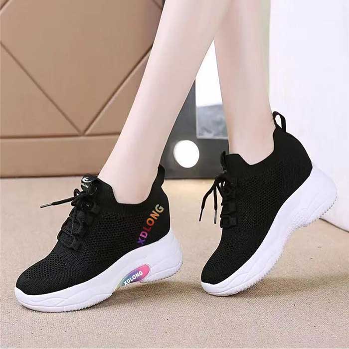 Inner Height Increase Sneakers Women's Thick Bottom Running Shoes All-match Women's Casual Shoes