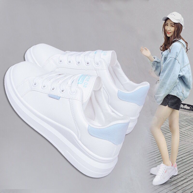 Spring All-match Student Women's Flat-bottom Clearance Shoes Korean Version of The Thick-soled Fashion Board Shoes Sports Casual Shoes