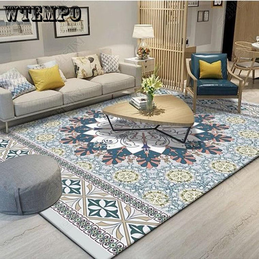 Abstract Art Living Room Carpet Home Decoration Rug Sofa Coffee Table Carpet Bedroom Modern