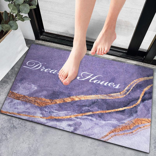 Microfibre Memory Foam Mat Absorbent Slip-resistant Rugs Pad Bathroom Shower Bath Non-slip Carpet