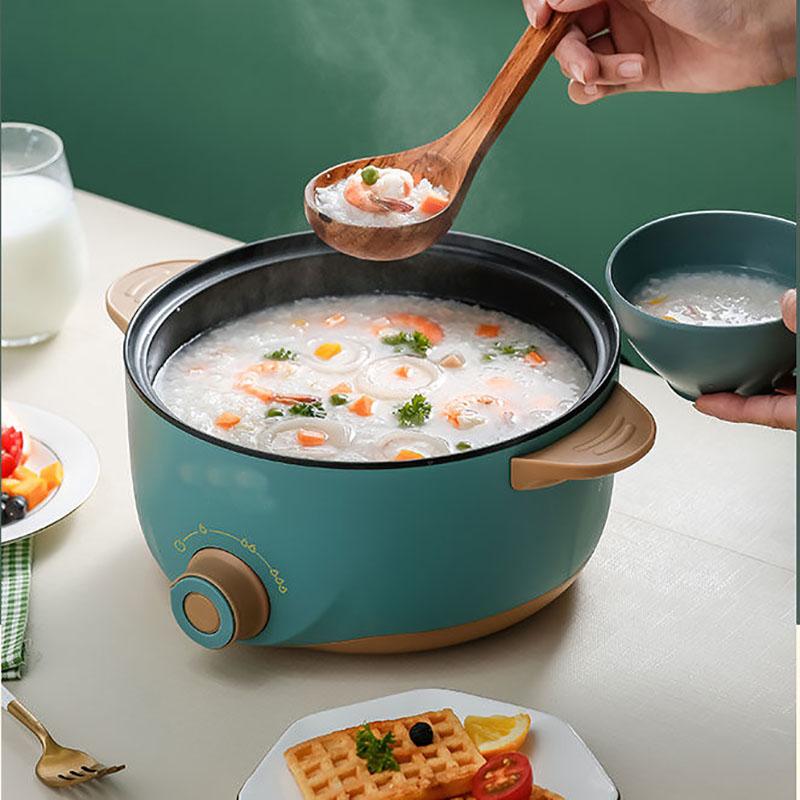 Electric Cooker Multifunctional Non-stick Cooker Household Electric Frying Pan Student Electric Skillet Dormitory Noodle Cooking Electric Pan