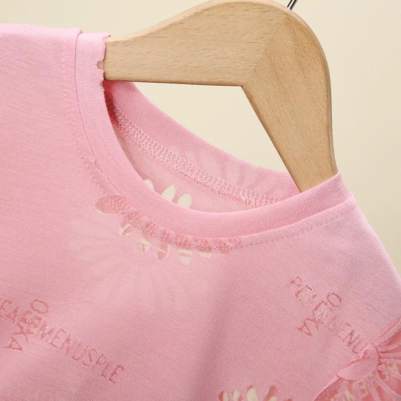 Solid Children T-shirt for Boys Girls Cotton Summer Kids Tops Tees Baby Kids Tshirts Blouse Clothes 2-8 Years