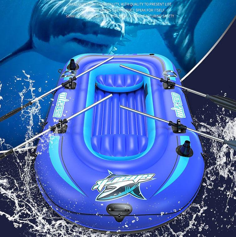 Inflatable Boat Rubber Boat Thickened Kayak Wear-resistant Assault Boat Fishing Boat Hovercraft 2-3 People Kayak