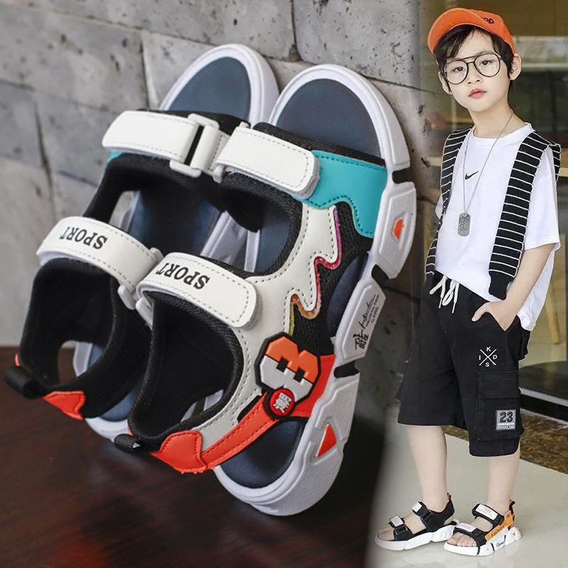 Boys  Girls Sandals  Summer Big Boys Soft-soled Non-slip Breathable Comfortable Shoes Lightweight