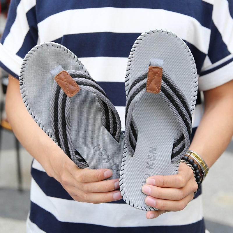 Summer Men's Slippers High Quality Beach Sandals Non-slip Casual Shoes Slippers