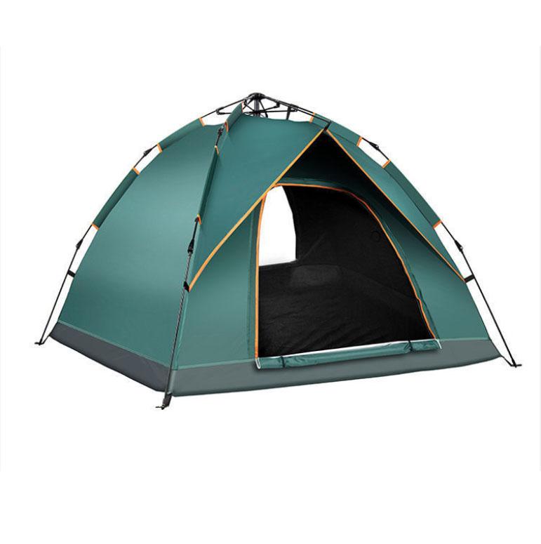 Rainstorm-proof Outdoor Tent Folding Automatic Double-layer Hydraulic Quick-opening Sunscreen Waterproof Outdoor Camping Thickening