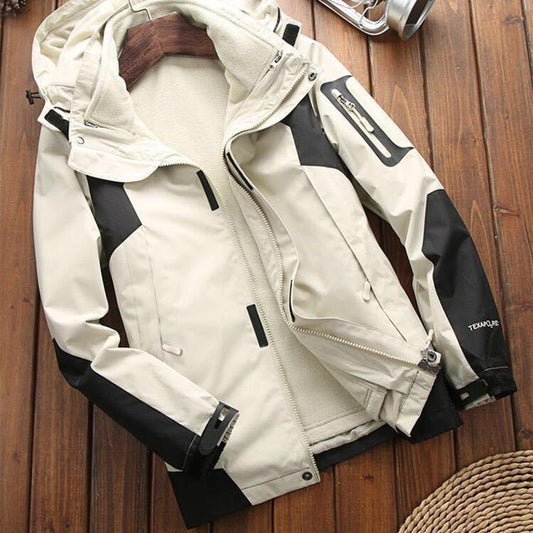 Fashion Trend Couple Jackets Outdoor Sports and Leisure Loose Wild Thick Warm Mountaineering Clothes