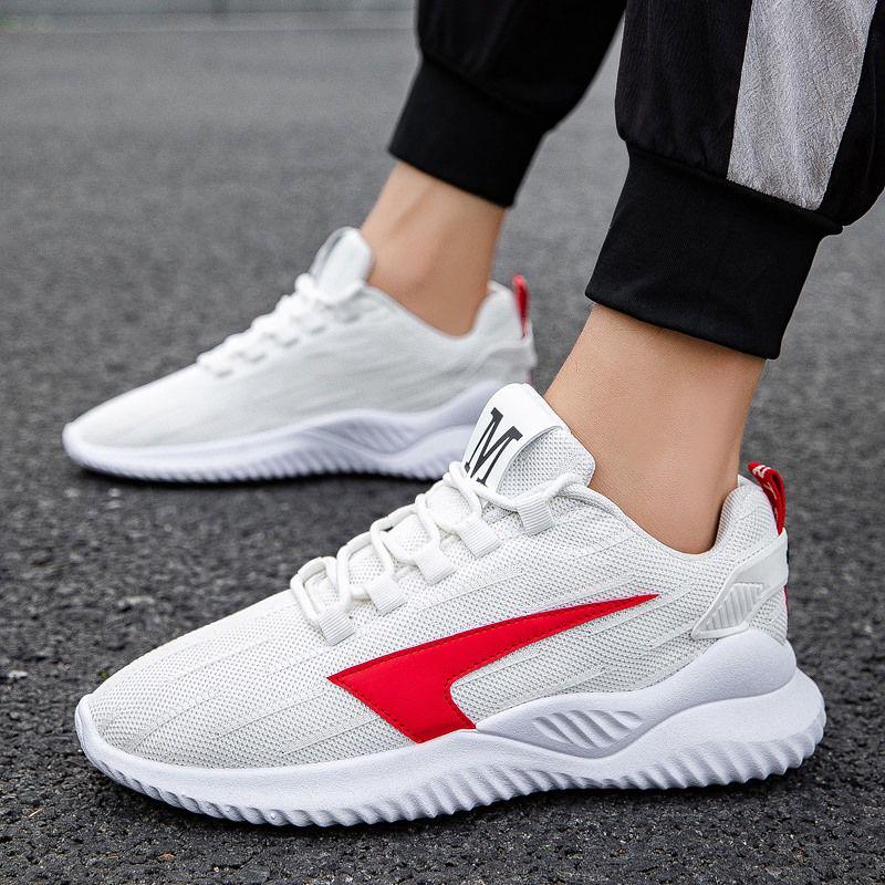 2020 Spring Men's Shoes Casual Board Shoes Korean Version of The Trend of Sports Running Wild Breathable Mesh Summer Shoes