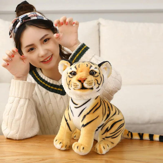 Soft Stuffed Animals Tiger Plush Toys Pillow Animal Lovely Doll Cotton Toys for Children