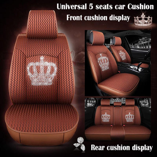 5 set Auto Seat Cushion 5 seats Universal car seat cover Waterproof Car Seat Cover Universal Leather