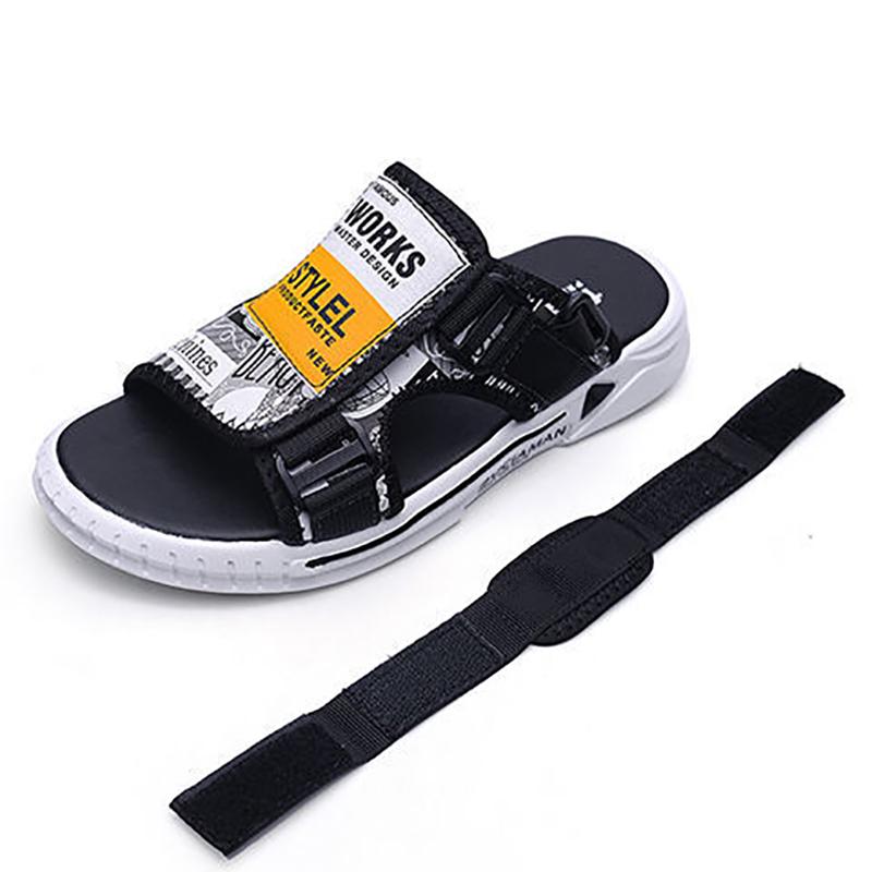 Men Wear Non-slip Slippers In Summer Thick-soled Beach Flip Flops Men's Dual-use Vietnamese Sandals