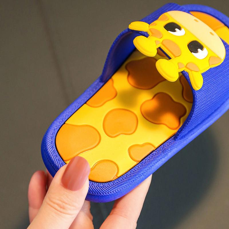 Children's Slippers Summer Boys and Girls Cute Soft-soled Non-slip Comfortable Cartoon Household Slippers