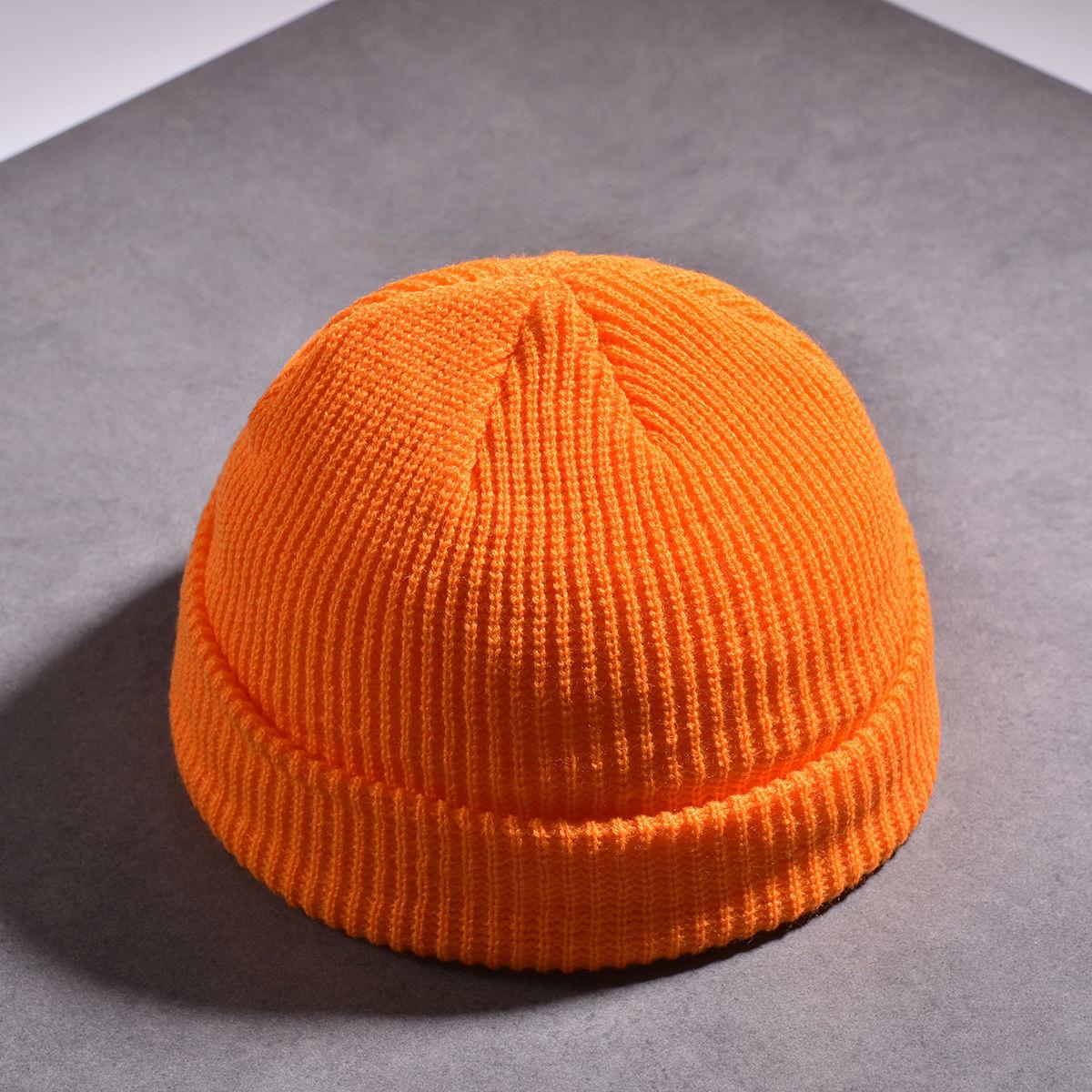 Knitted Hat Ladies Summer Thin Section Autumn and Winter Woolen Hat Male Landlord Hat Tide High Street Cold Hat