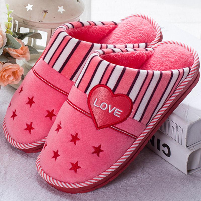 Winter Large-size Thick-soled Cotton Slippers Home Non-slip Indoor Cotton Slippers Women's Warm Thick Cotton Mop