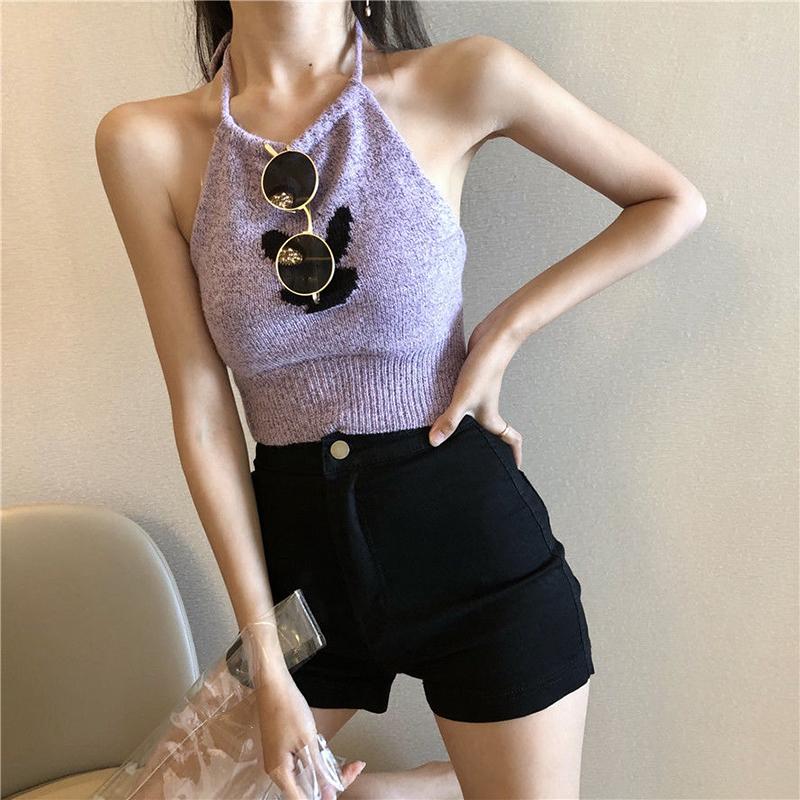 WTEMPO Sexy Black High Waist Denim Shorts Women Loose Spring and Summer Wide Leg A-line Thin Casual Shorts