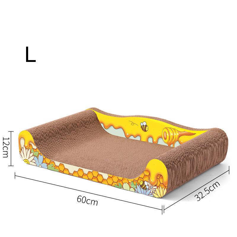 Comfortable and Soft Cat Bed, Pet Sofa, Comfortable Cushion, Claw Grinding Bed, Washable Blanket