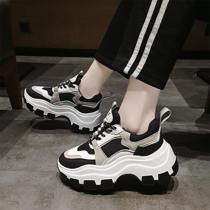 Soft-soled Leather Shoes All-match Women's Shoes Korean Style Student Shoes Spring and Summer Outdoor Leisure Sports Shoes