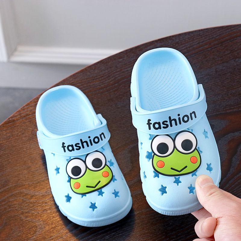 New Baby Slippers Summer 0-5 Years Child Hole Shoes Girls Non-slip Baby Sandals Boys Beach Shoes