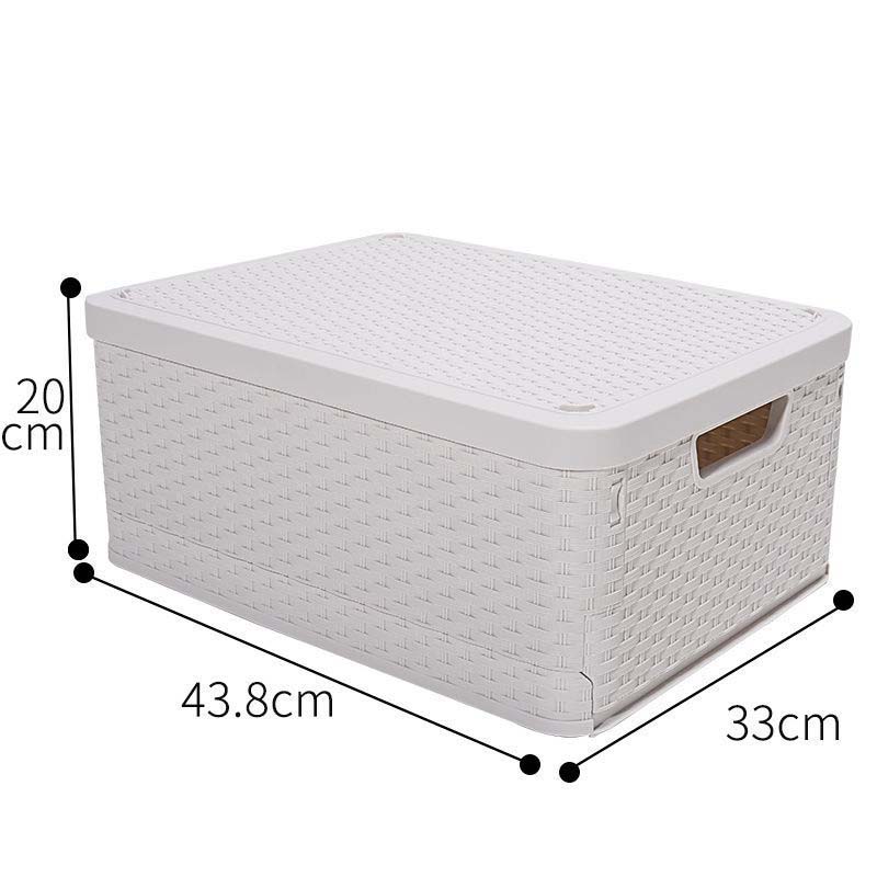 Foldable Storage Box Plastic Student Book Book Storage Box Household Item Finishing Storage Box