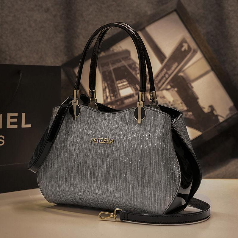 European Fashion Simple Stripe Handbags Women Bags Women Leather Handbags Ladies Totes Bolsa