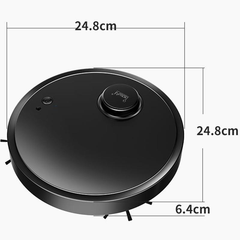 Home Sweeping Robot Automatic Recharging APP Remote Optional Sweeping Suction and Drag Three-in-one