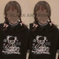 Hoodies Sweatshirts Women Graffiti Printed Fashion Streetwear Harajuku Pullovers Tops Black Fall Winter Thick Fleece Oversized Anime Hoodies