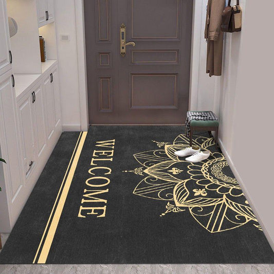 Light Luxury High-end Anti-skid Door Mat Living Room Door Mat Simple Carpet for Bedroom Study