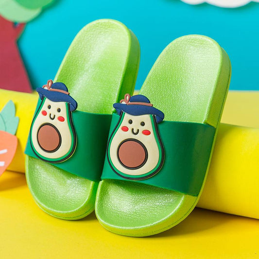 Children's Slippers Boys Girls Cartoon Kids Baby Indoor Bathing Bathroom Non-slip Parent-child Home Sandals and Slippers