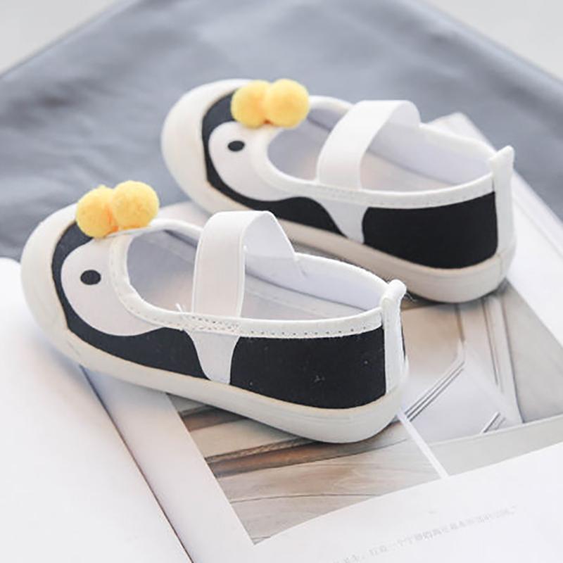 Canvas Shoes Kindergarten Indoor Shoes Cloth Shoes Non-slip Soft Bottom Little Princess Pedal