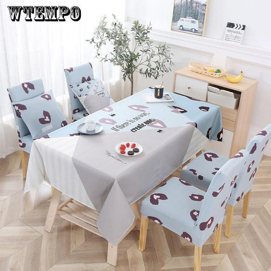 Living Room Kitchen Coffee Table Cloth Tablecloth Thick Cloth Waterproof Table Cloth