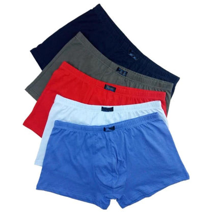 Pure Cotton Men's Underwear Men's Boxer Shorts Sweat-absorbent Cotton Sexy Plush Underwear