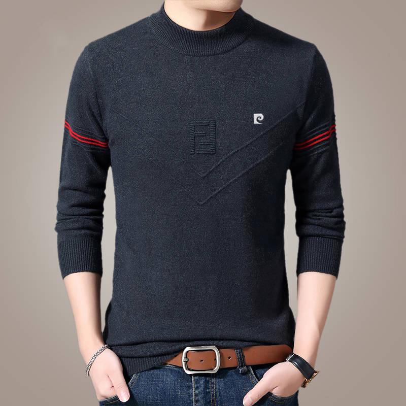 2019 Autumn Casual Men's Sweater Slim Fit Knittwear Mens Sweaters Pullovers Pullover Men Pull Homme